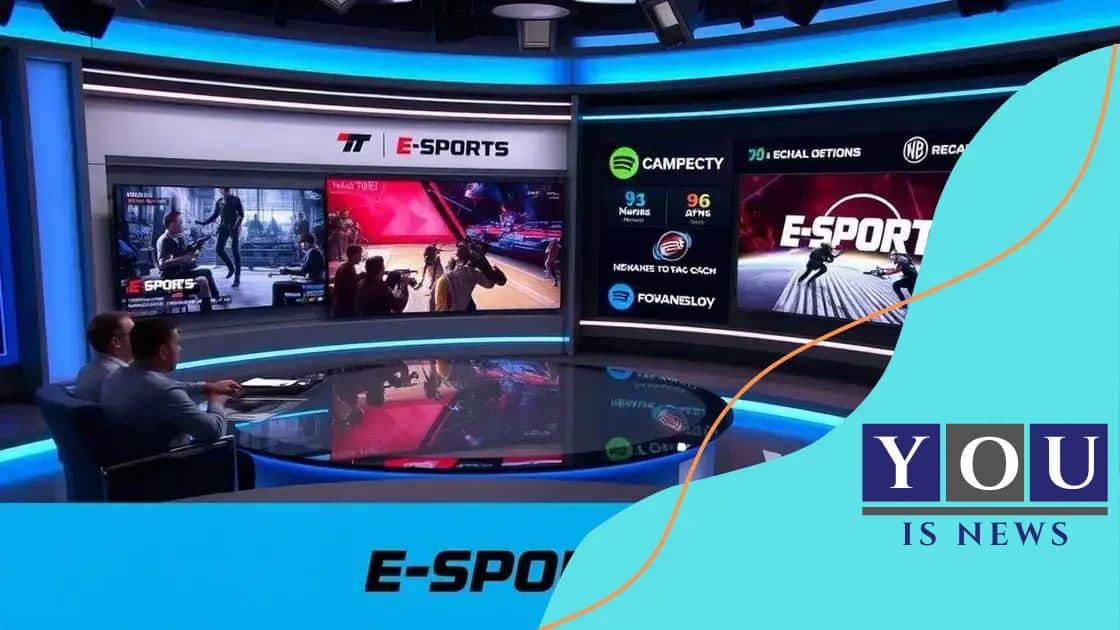 The impact of e-sports on traditional media