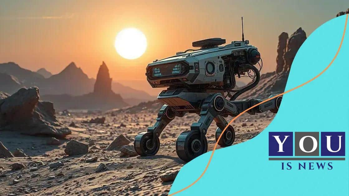 robotic missions powered by AI