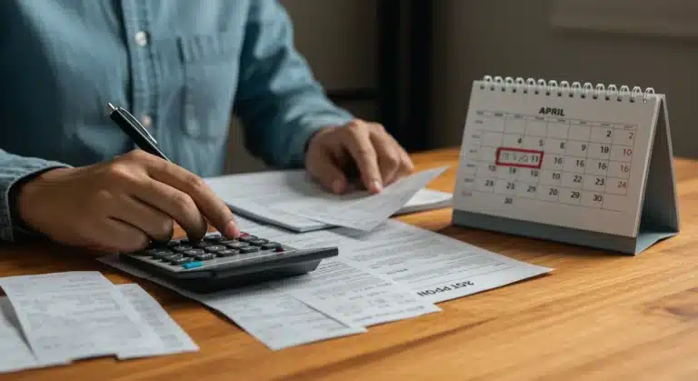 Organizing tax documents for the 2026 tax season deadline