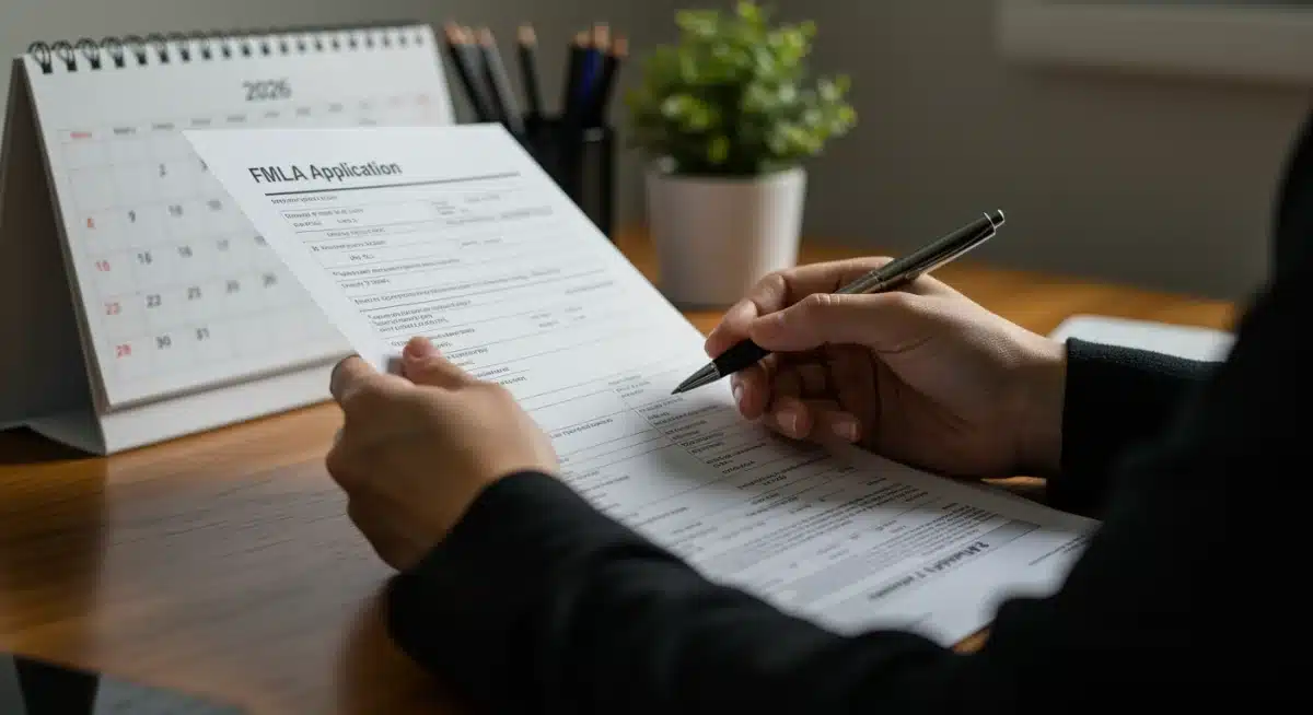 Employee understanding new FMLA application process for 2026