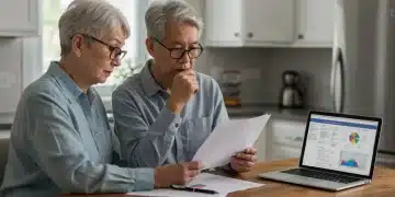 Senior couple discussing 2026 Medicare Part B premium increases