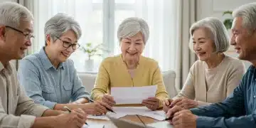 Seniors discussing 2026 Social Security COLA and financial plans