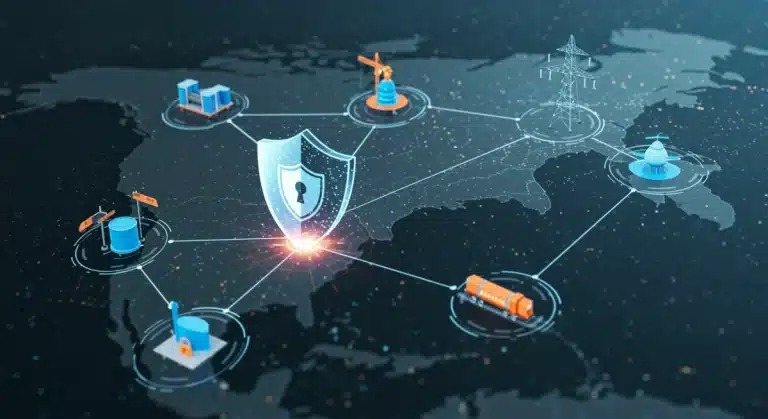 Digital shield protecting U.S. critical infrastructure from cyberattack in 2026